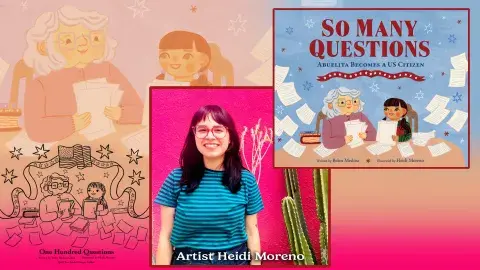 Heidi Moreno and her book