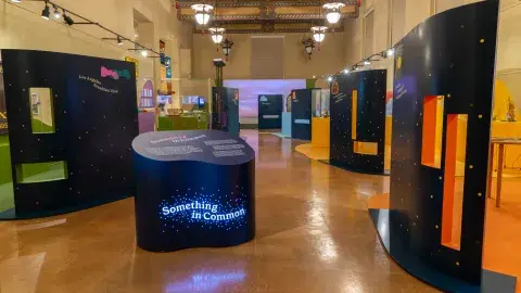 Something in Common exhibit at Central Library's Getty Gallery.