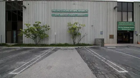 frontside of pio pico branch library