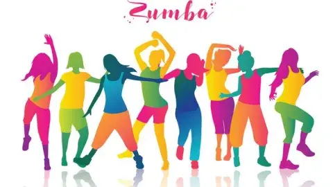 colorful graphic of people dancing