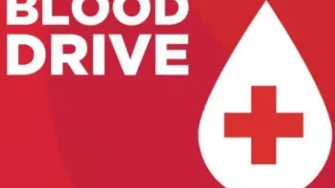 Blood Drive with cross
