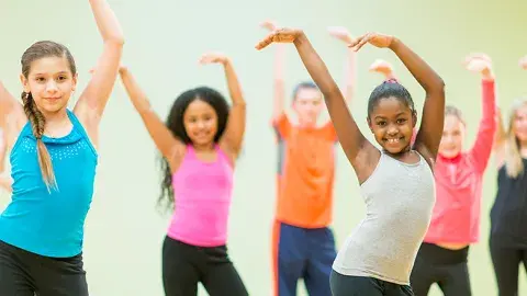 Children dancing