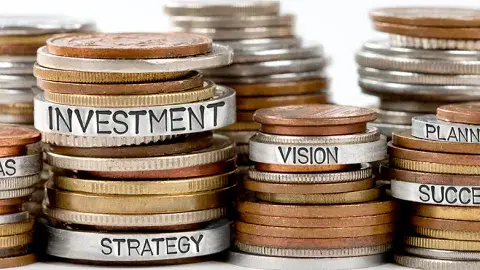 coins with financial terms