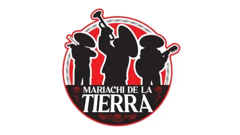 Logo for the Cleveland High School Mariachi Band a sillouette of musicians