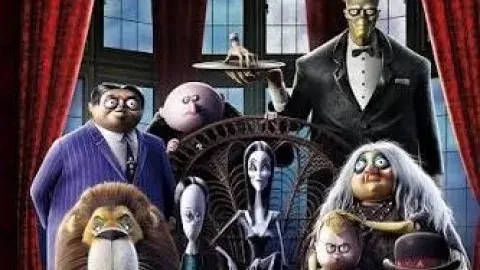 The Addams Family animated movie cover