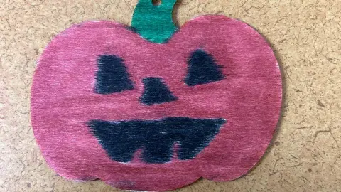 Pumpkin ornament