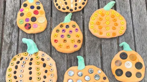 Clay Pumpkins