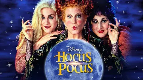 Three witches from Hocus Pocus