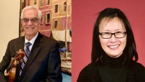 Violinist Paul Stein and Pianist Margaret Chen