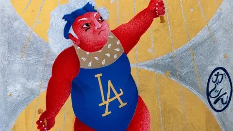 painting by Gajin Fujita