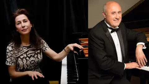 Pianists Dmitry Rachmanov and Ayse Celasun Live in Concert