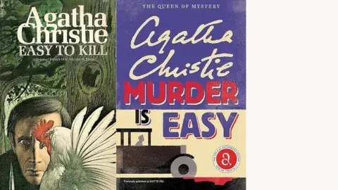 Cover art for "Easy to Kill"/"Murder Is Easy" by Agatha Christie.