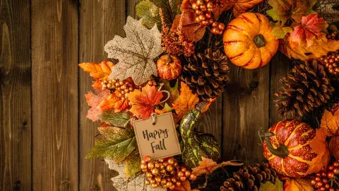 Fall Wreath Making for Adults
