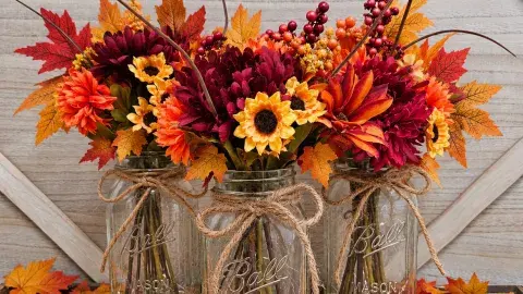 Fall in a Jar