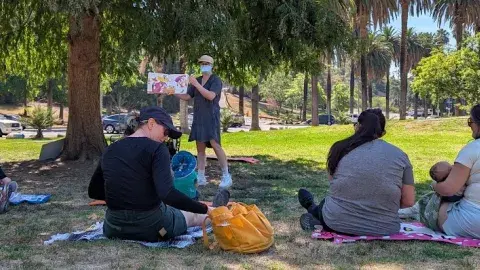 Storytime in Elysian Park