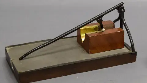 Model of oyster opener intvention
