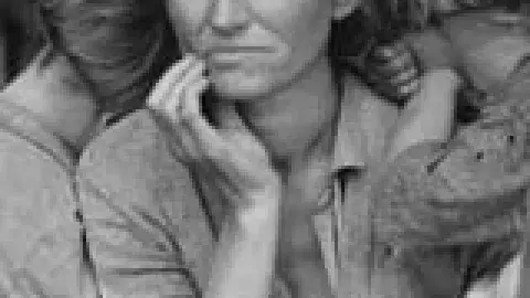 Dorothea Lange’s iconic image of "Migrant Mother,"