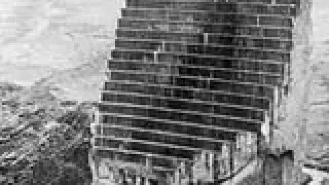 St. Francis Dam north of Los Angeles collased