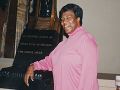 Octavia E. Butler at the Central Library in 1995.