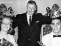 Senior prom king and queen, Grant High School in Van Nuys, 1961, Valley Times Collection Teens crowned prom king and queen, 1961