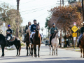 The Compton Cowboys on horseback