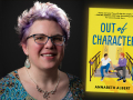 Author Annabeth Albert and her latest novel, Out of Character