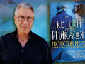 Author Nicholas Meyer and his latest book, The Return of the Pharaoh