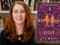 Author Freya Marske and her debut novel, A Marvellous Light Author Freya Marske and her debut novel, A Marvellous Light