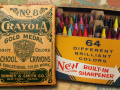 March 31 is National Crayon Day! vintage crayola crayon boxes