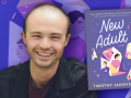 Author Timothy Janovsky and his latest novel, New Adult