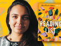 Author Sara Nisha Adams and her debut novel, The Reading List