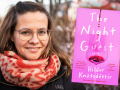 Author Hildur Knútsdóttir and her latest novel, The Night Guest