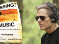 Music producer Ian Brennan with Missing Music cover art