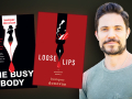 Author Kemper Donovan and his two novels, The Busy Body and Loose Lips