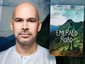 Author Orlando Ortega-Medina and his latest novel, Emerald Road