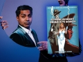 Author Arvind Ethan David and his graphic novel, Trouble is My Business