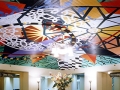 The Seven Centers Ceiling in the Main Lobby