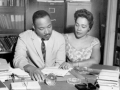 Dr. Martin Luther King Jr. and Coretta Scott King