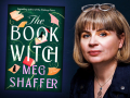 Author Meg Shaffer and her latest novel, The Book Witch