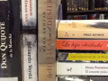 image shows a number of Spanish language books