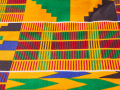 Kente cloth pattern