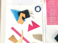shapes, scissors, color, collage