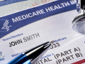 Medicare card with pen