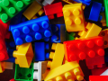 Multicolored Lego blocks