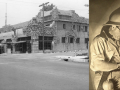 Two women stand in the street to admire the Aztec Hotel in Monrovia and Robert Stacy-Judd 
