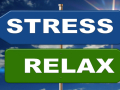 Stress signpost and Relax signpost pointing in opposite directions