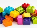 pile of different colored LEGO bricks
