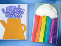 Two spring crafts 