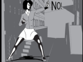 graphic of a person punching