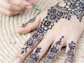 hands with henna